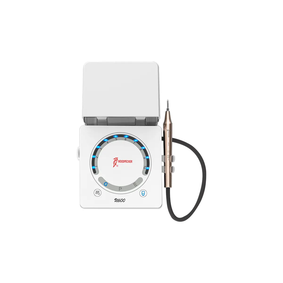 Scaler Ultrasónico Woodpecker U600<span class="flyd-subtitulo-bold">Equipo de Profilaxis Odontológica Profesional</span> Scaler Ultrasónico Woodpecker U600<span class="flyd-subtitulo-bold">Equipo de Profilaxis Odontológica Profesional</span> - Garantía y Servicio Técnico FlyD