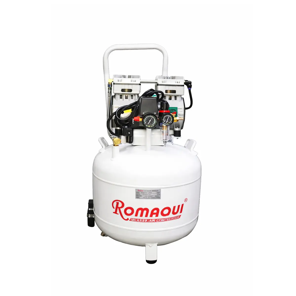 Compresora Romaqui 1HP Libre de Aceite para Odontología<span class="flyd-subtitulo-bold">Compacta y Silenciosa</span> Compresora Romaqui 1HP Libre de Aceite para Odontología<span class="flyd-subtitulo-bold">Compacta y Silenciosa</span> - Equipamiento Dental en Perú