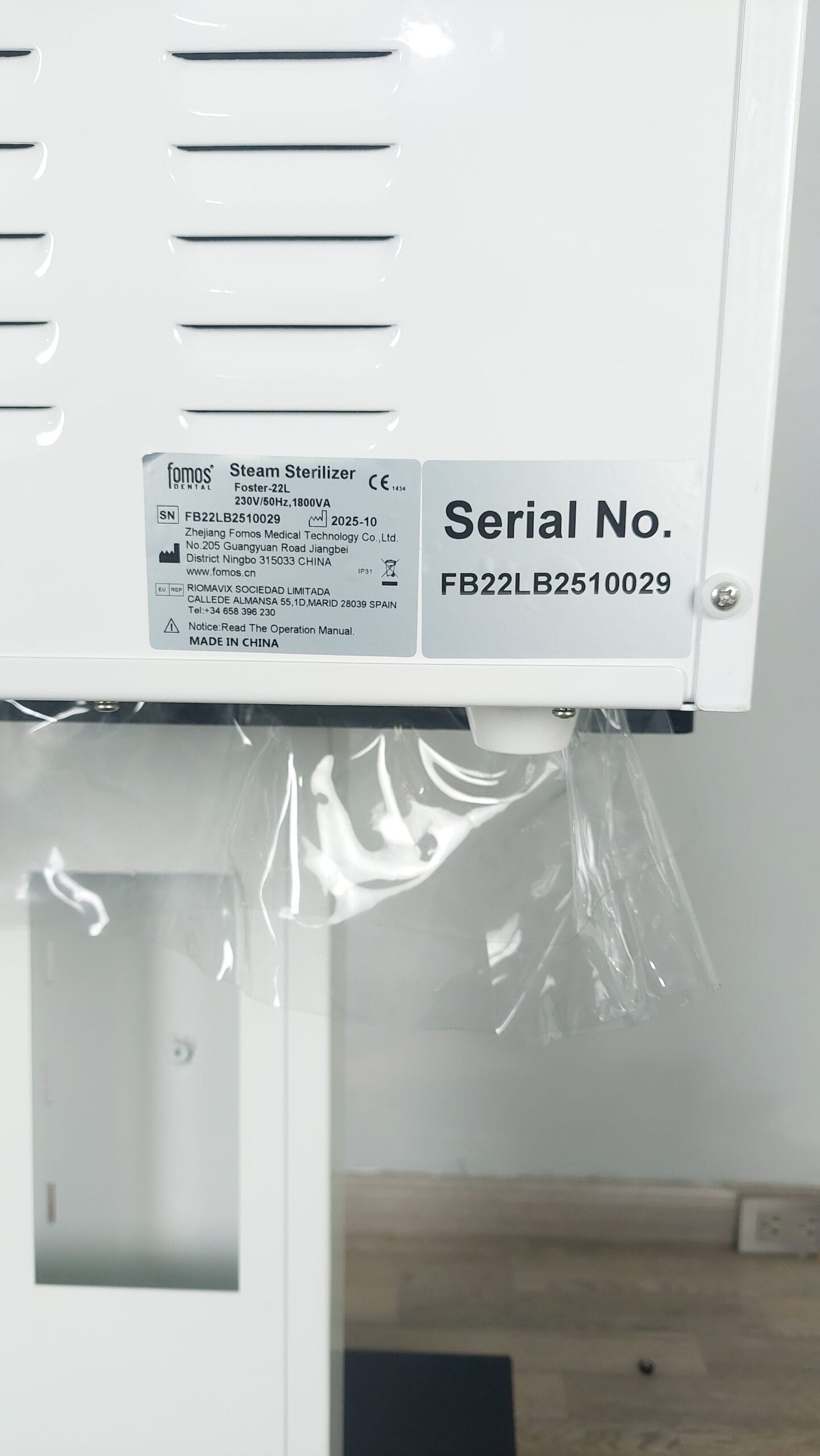 Autoclave FOMOS Foster 22L<span class="flyd-subtitulo-bold">Tecnología y Esterilización Profesional</span> Autoclave FOMOS Foster 22L<span class="flyd-subtitulo-bold">Tecnología y Esterilización Profesional</span> - Odontología Profesional FlyD SAC