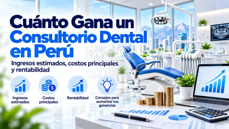 Cuánto Gana un Consultorio Dental en Perú