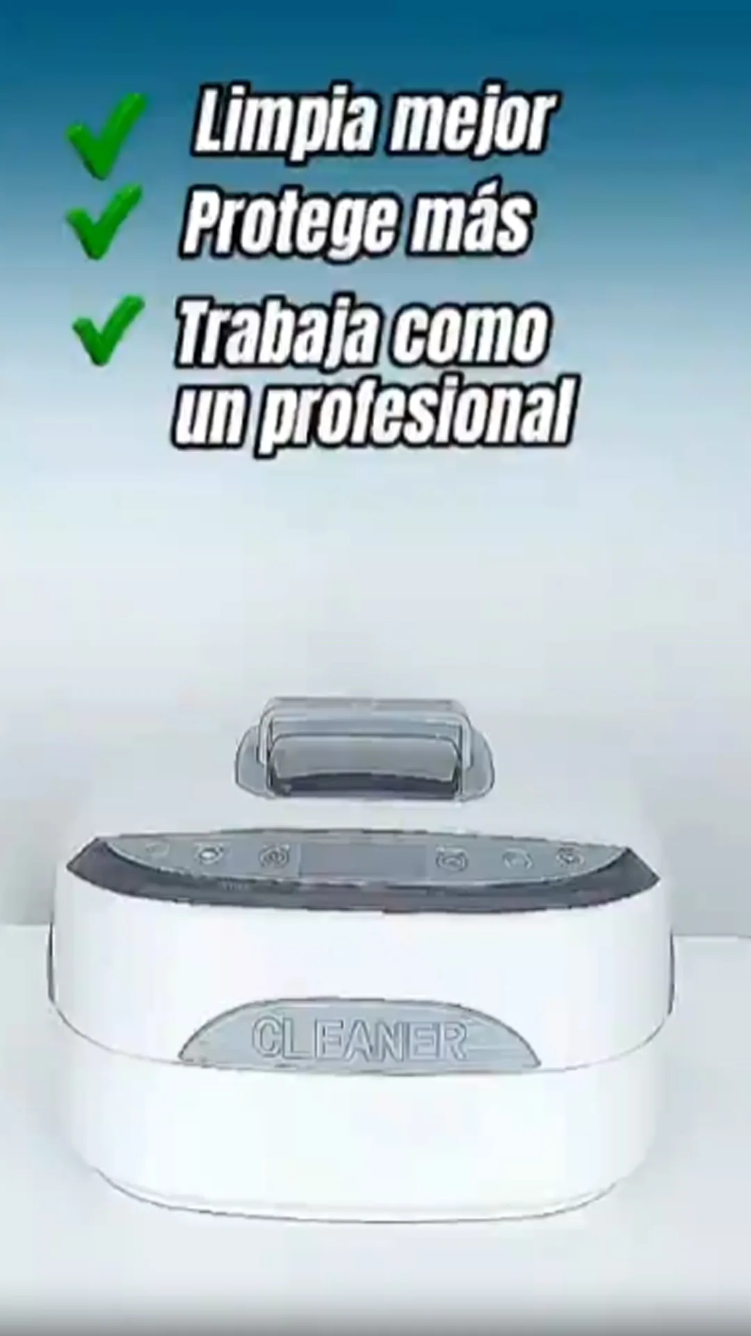 Lavador Ultrasónico - Equipos Odontológicos Perú