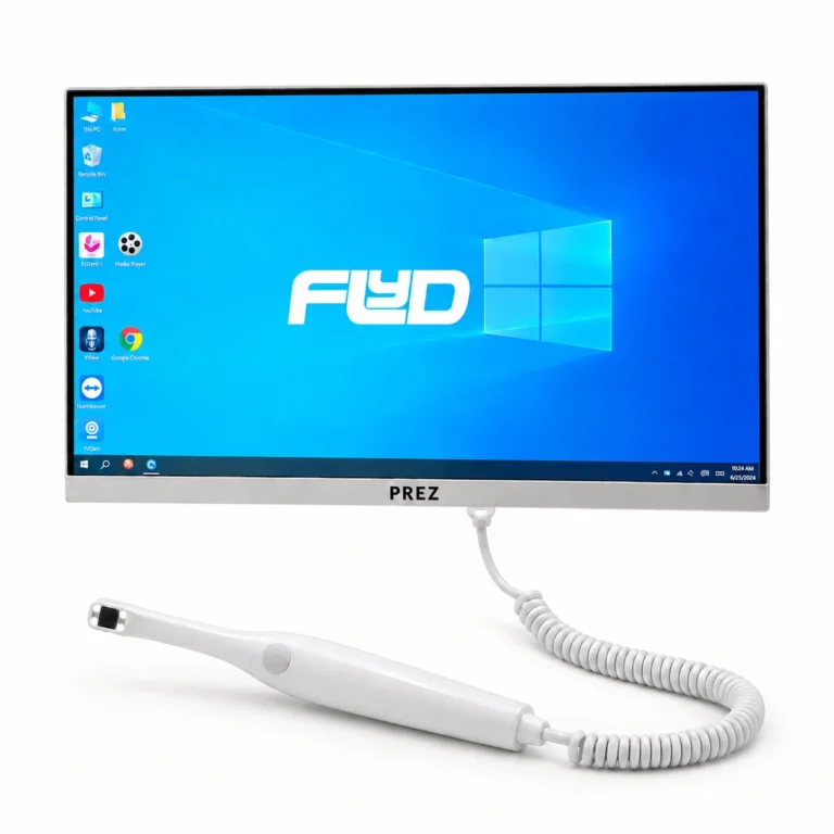 Cámara Intraoral con Pantalla Táctil de 24 Pulgadas y Computadora Integrada Cámara Intraoral con Pantalla Táctil de 24 Pulgadas y Computadora Integrada - Garantía y Servicio Técnico FlyD