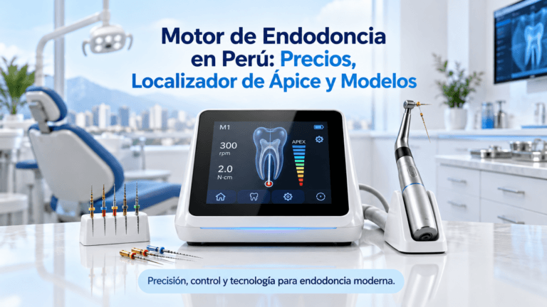 Motor de Endodoncia en Perú: Precios, Localizador de Ápice y Modelos