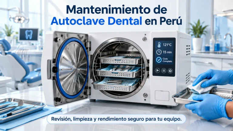 mantenimiento de autoclave dental en Perú