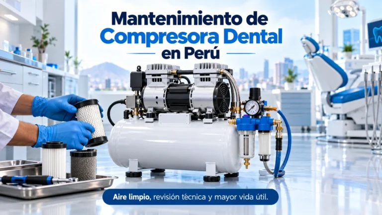 mantenimiento de compresora dental en Perú