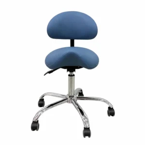 Taburete Pillar azul claro - Odontología Profesional FlyD SAC