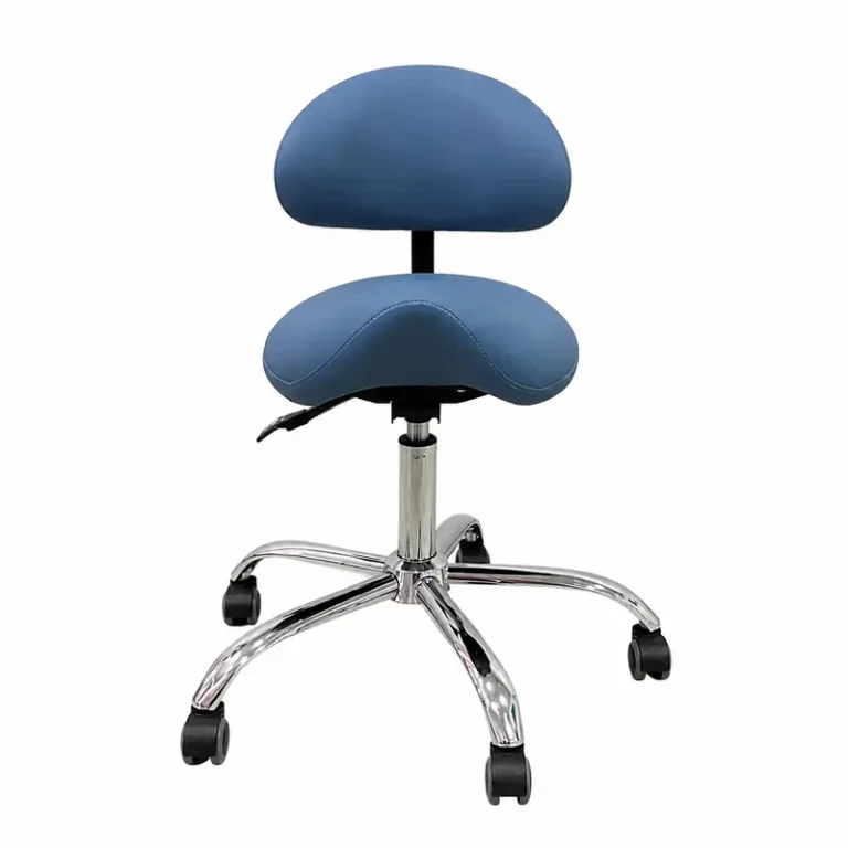 Taburete Pillar azul claro Taburete Pillar azul claro - Odontología Profesional FlyD SAC