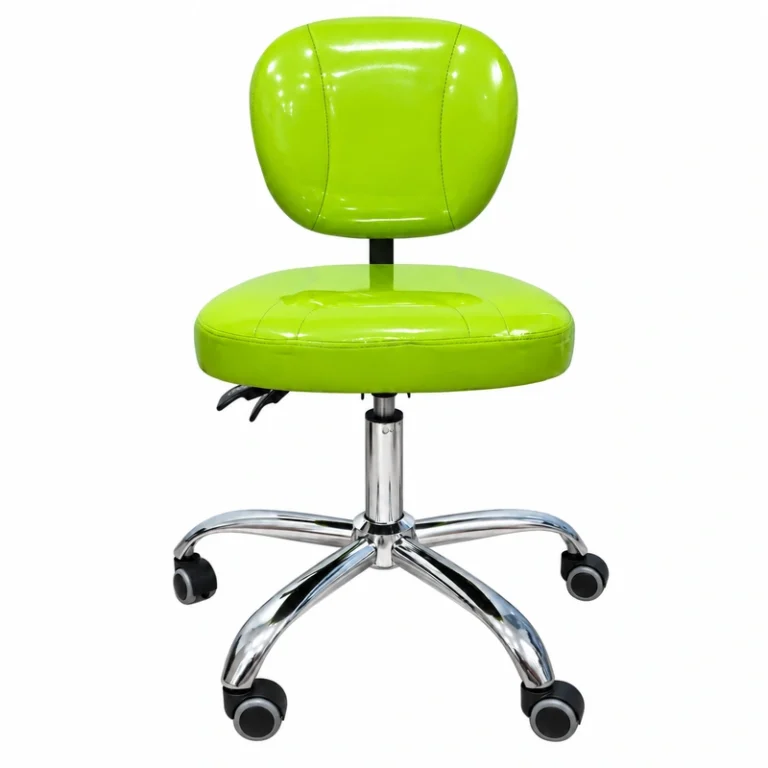 Taburete Odontológico Ergonómico Verde con Respaldo Ajustable Taburete Odontológico Ergonómico Verde con Respaldo Ajustable - Garantía y Servicio Técnico FlyD