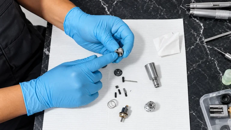 Conoce la Parte Interna de un Micromotor Dental y la Importancia de su Lubricación